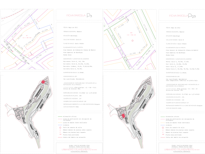Plan Especial Urbanístico Abroñigal - Carolina Hernández Olmos